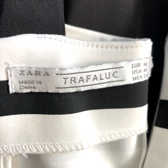 Zara Black and White Halter Sheath Dress - Picture 6 of 6